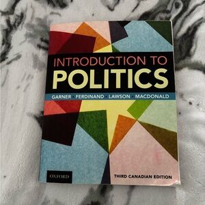 Introduction to Politics Textbook - 3rd Canadian Edition